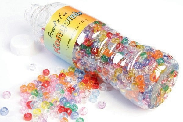 PEARLFUN Pearl`n Fun Kongomix 270g transparent i gruppen SPORT, FRITID & HOBBY / Hobby / Perler / Plastperler hos TP E-commerce Nordic AB (A05259)