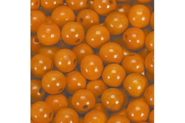 Træperler 5mm 1000 stk orange i gruppen SPORT, FRITID & HOBBY / Hobby / Perler / Træperler hos TP E-commerce Nordic AB (A05263)