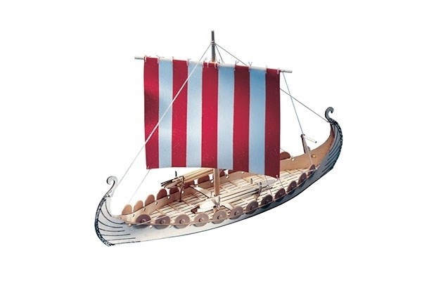 Billing Boats 1:50 Mini Oseberg - Wooden hull i gruppen SPORT, FRITID & HOBBY / Hobby / Træmodeller / Skib hos TP E-commerce Nordic AB (A05398)
