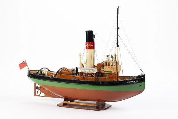 Billing Boats 1:50 ST. Canute -Wooden hull i gruppen SPORT, FRITID & HOBBY / Hobby / Træmodeller / Skib hos TP E-commerce Nordic AB (A05427)