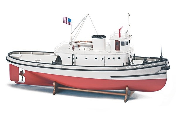Billing Boats 1:50 Hoga Pearl Harbor Tugboat -Wooden hull i gruppen SPORT, FRITID & HOBBY / Hobby / Træmodeller / Skib hos TP E-commerce Nordic AB (A05431)