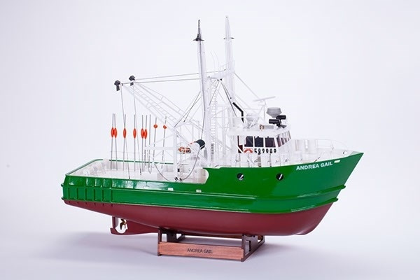 Billing Boats 1:30 Andrea Gail -Wooden hull i gruppen SPORT, FRITID & HOBBY / Hobby / Træmodeller / Skib hos TP E-commerce Nordic AB (A05435)