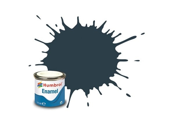 Paint enamel matt 14 ml dark grey i gruppen SPORT, FRITID & HOBBY / Hobby / Hobbyfarver / Humbrol / Oliebaseret hos TP E-commerce Nordic AB (A05519)