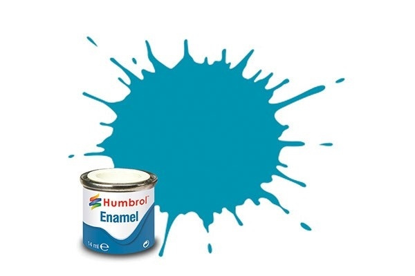 Paint enamel matt 14 ml mid blue i gruppen SPORT, FRITID & HOBBY / Hobby / Hobbyfarver / Humbrol / Oliebaseret hos TP E-commerce Nordic AB (A05565)