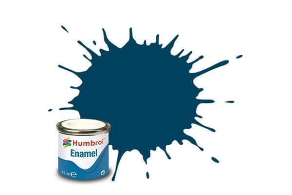 Paint enamel matt 14 ml oxford blue i gruppen SPORT, FRITID & HOBBY / Hobby / Hobbyfarver / Humbrol / Oliebaseret hos TP E-commerce Nordic AB (A05577)