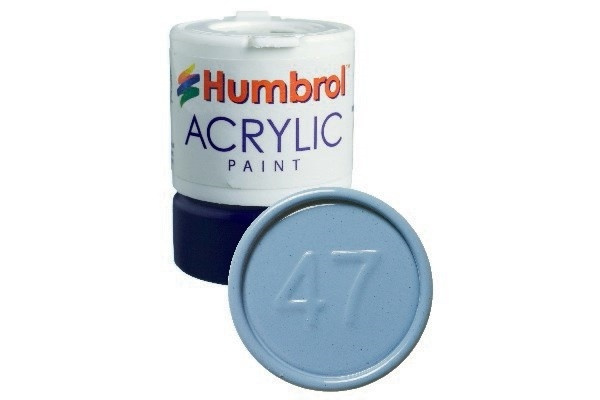Akrylmaling Sea Blue 12ml - Blank - udskiftning i gruppen SPORT, FRITID & HOBBY / Hobby / Hobbyfarver / Humbrol / Vandbaseret hos TP E-commerce Nordic AB (A05645)