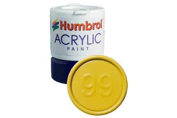 HUMBROL Acrylic maling Lemon 14ml - Mat i gruppen SPORT, FRITID & HOBBY / Hobby / Hobbyfarver / Humbrol / Vandbaseret hos TP E-commerce Nordic AB (A05653)