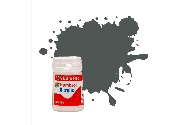 Akrylmaling Sea Grey 18,2ml - mat i gruppen SPORT, FRITID & HOBBY / Hobby / Hobbyfarver / Humbrol / Vandbaseret hos TP E-commerce Nordic AB (A05744)