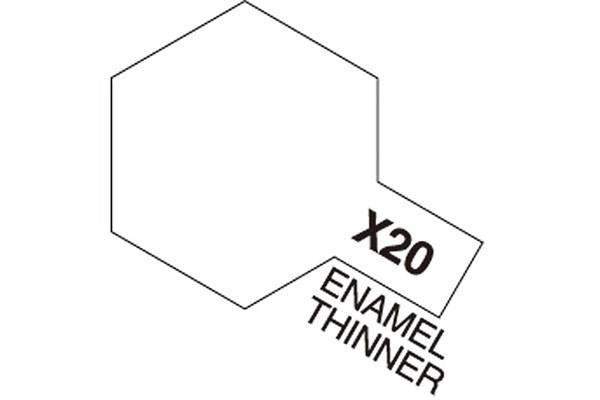 TAMIYA Acrylic Mini X-20A Thinner i gruppen SPORT, FRITID & HOBBY / Hobby / Hobbyfarver / Tamiya / Vandbaseret hos TP E-commerce Nordic AB (A05796)