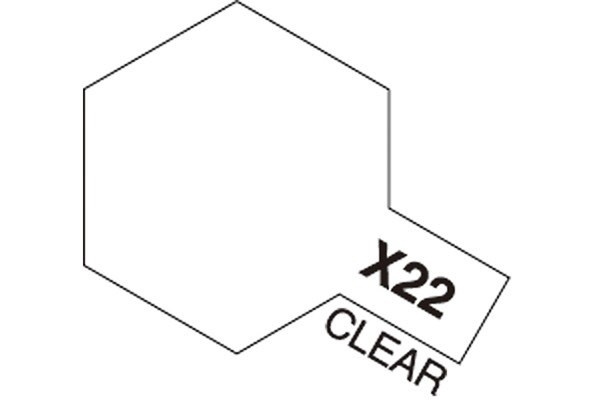 Akryl Mini X-22 Klar i gruppen SPORT, FRITID & HOBBY / Hobby / Hobbyfarver / Tamiya / Vandbaseret hos TP E-commerce Nordic AB (A05798)
