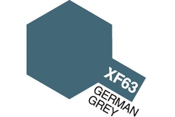 TAMIYA Acrylic Mini XF-63 German Grey (Flat) i gruppen SPORT, FRITID & HOBBY / Hobby / Hobbyfarver / Tamiya / Vandbaseret hos TP E-commerce Nordic AB (A05852)