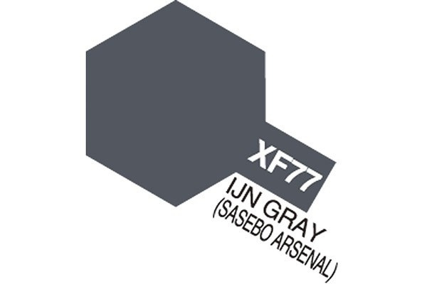 TAMIYA Acrylic Mini XF-77 IJN Gray Sasebo (Flat) i gruppen SPORT, FRITID & HOBBY / Hobby / Hobbyfarver / Tamiya / Vandbaseret hos TP E-commerce Nordic AB (A05866)