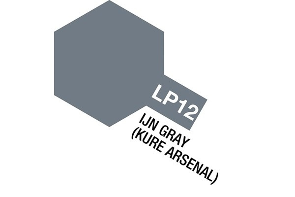 Tamiya Lacquer Paint LP-12 IJN Grey (Kure Arsenal) i gruppen SPORT, FRITID & HOBBY / Hobby / Hobbyfarver / Tamiya / Fernis baseret hos TP E-commerce Nordic AB (A05888)