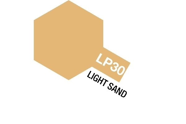 Tamiya Lacquer Paint LP-30 Light Sand (Flat) i gruppen SPORT, FRITID & HOBBY / Hobby / Hobbyfarver / Tamiya / Fernis baseret hos TP E-commerce Nordic AB (A05906)