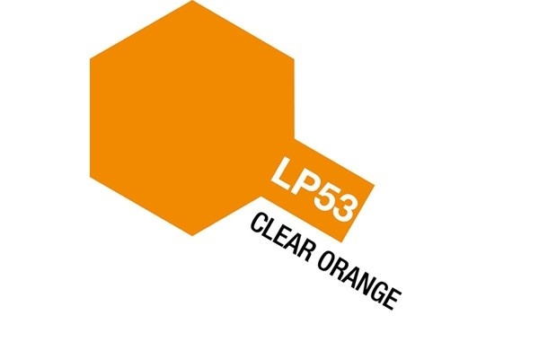 Tamiya Lacquer Paint LP-53 Clear Orange (Gloss) i gruppen SPORT, FRITID & HOBBY / Hobby / Hobbyfarver / Tamiya / Fernis baseret hos TP E-commerce Nordic AB (A05929)