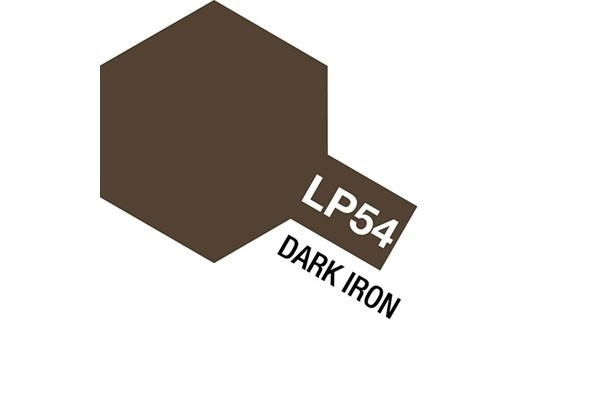 Tamiya Lacquer Paint LP-54 Dark Iron (Flat) i gruppen SPORT, FRITID & HOBBY / Hobby / Hobbyfarver / Tamiya / Fernis baseret hos TP E-commerce Nordic AB (A05930)