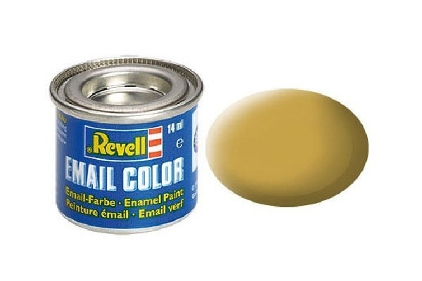 Revell Enamel 14 ml. sandy yellow, mat i gruppen SPORT, FRITID & HOBBY / Hobby / Hobbyfarver / Revell / Oliebaseret hos TP E-commerce Nordic AB (A05971)