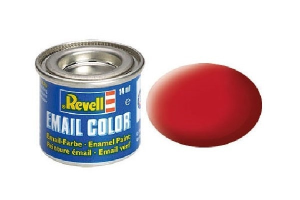 Revell Enamel 14 ml. carmine red, mat i gruppen SPORT, FRITID & HOBBY / Hobby / Hobbyfarver / Revell / Oliebaseret hos TP E-commerce Nordic AB (A05978)