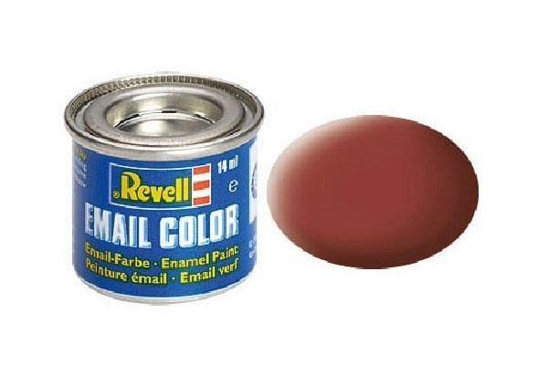 Revell rødbrun, mat, 14 ml i gruppen SPORT, FRITID & HOBBY / Hobby / Hobbyfarver / Revell / Oliebaseret hos TP E-commerce Nordic AB (A05979)