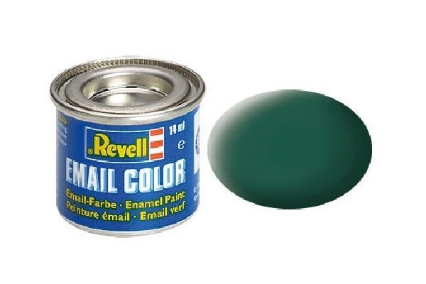 Revell Enamel 14 ml. sea green mat i gruppen SPORT, FRITID & HOBBY / Hobby / Hobbyfarver / Revell / Oliebaseret hos TP E-commerce Nordic AB (A05987)