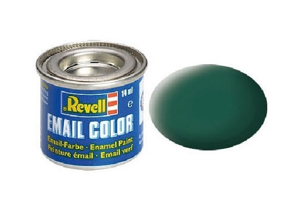 Revell havgrøn mat, 14 ml i gruppen SPORT, FRITID & HOBBY / Hobby / Hobbyfarver / Revell / Oliebaseret hos TP E-commerce Nordic AB (A05987)