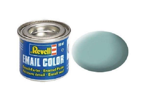 Revell Enamel 14 ml. light blue mat i gruppen SPORT, FRITID & HOBBY / Hobby / Hobbyfarver / Revell / Oliebaseret hos TP E-commerce Nordic AB (A05988)