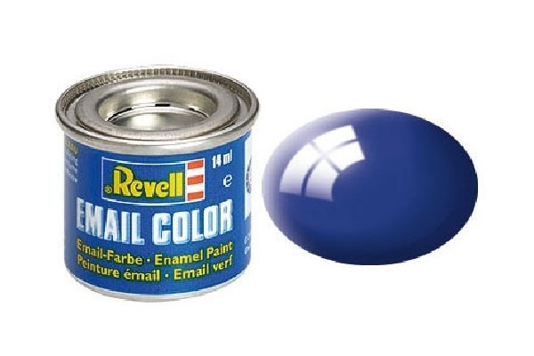Revell Enamel 14 ml. ultramarine-blue gloss i gruppen SPORT, FRITID & HOBBY / Hobby / Hobbyfarver / Revell / Oliebaseret hos TP E-commerce Nordic AB (A05990)