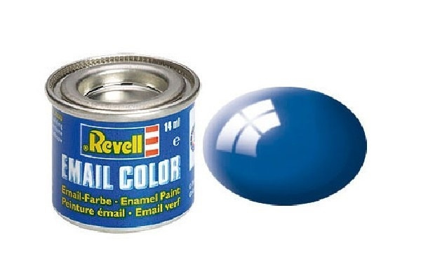 Revell blå gloss, 14 ml i gruppen SPORT, FRITID & HOBBY / Hobby / Hobbyfarver / Revell / Oliebaseret hos TP E-commerce Nordic AB (A05991)
