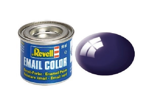 Revell Enamel 14 ml. night blue gloss i gruppen SPORT, FRITID & HOBBY / Hobby / Hobbyfarver / Revell / Oliebaseret hos TP E-commerce Nordic AB (A05992)