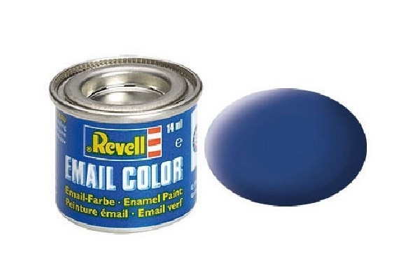 Revell Enamel 14 ml. blue mat i gruppen SPORT, FRITID & HOBBY / Hobby / Hobbyfarver / Revell / Oliebaseret hos TP E-commerce Nordic AB (A05994)