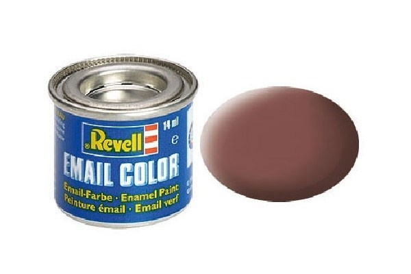 Revell Enamel 14 ml. rust mat i gruppen SPORT, FRITID & HOBBY / Hobby / Hobbyfarver / Revell / Oliebaseret hos TP E-commerce Nordic AB (A06012)