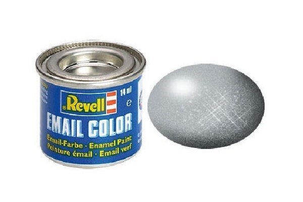 Revell Enamel 14 ml. silver metallic i gruppen SPORT, FRITID & HOBBY / Hobby / Hobbyfarver / Revell / Oliebaseret hos TP E-commerce Nordic AB (A06019)