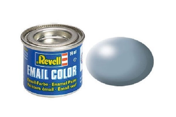 Revell Enamel 14 ml. grey silk i gruppen SPORT, FRITID & HOBBY / Hobby / Hobbyfarver / Revell / Oliebaseret hos TP E-commerce Nordic AB (A06042)
