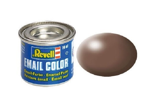 Revell Enamel 14 ml. brown silk i gruppen SPORT, FRITID & HOBBY / Hobby / Hobbyfarver / Revell / Oliebaseret hos TP E-commerce Nordic AB (A06044)