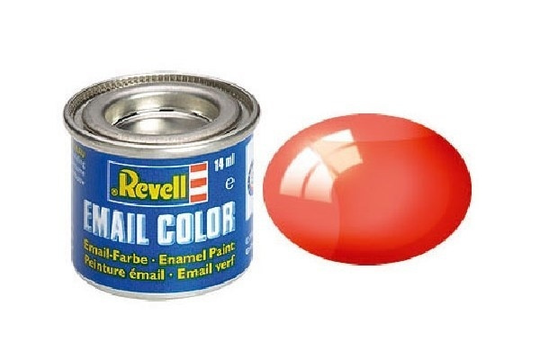 Revell Enamel 14 ml. red clear i gruppen SPORT, FRITID & HOBBY / Hobby / Hobbyfarver / Revell / Oliebaseret hos TP E-commerce Nordic AB (A06047)