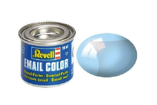 Revell Enamel 14 ml. blue clear i gruppen SPORT, FRITID & HOBBY / Hobby / Hobbyfarver / Revell / Oliebaseret hos TP E-commerce Nordic AB (A06048)
