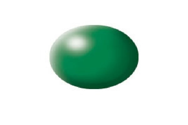 Revell Aqua Aeaf grøn silke, 18 ml i gruppen SPORT, FRITID & HOBBY / Hobby / Hobbyfarver / Revell / Vandbaseret hos TP E-commerce Nordic AB (A06127)