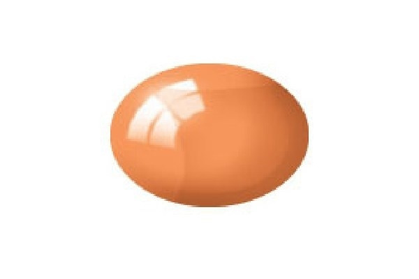 Revell Aqua orange klar, 18 ml i gruppen SPORT, FRITID & HOBBY / Hobby / Hobbyfarver / Revell / Vandbaseret hos TP E-commerce Nordic AB (A06134)
