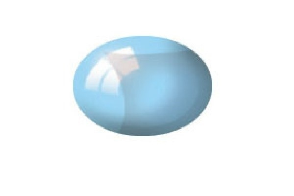 Revell Aqua blå klar, 18 ml i gruppen SPORT, FRITID & HOBBY / Hobby / Hobbyfarver / Revell / Vandbaseret hos TP E-commerce Nordic AB (A06136)