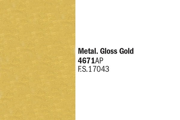 ITALERI Gloss Gold i gruppen SPORT, FRITID & HOBBY / Hobby / Hobbyfarver / Italeri / Vandbaseret hos TP E-commerce Nordic AB (A06163)