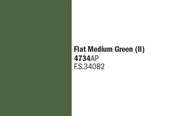 Italeri Flat Medium Green (II), 20ml i gruppen SPORT, FRITID & HOBBY / Hobby / Hobbyfarver / Italeri / Vandbaseret hos TP E-commerce Nordic AB (A06173)