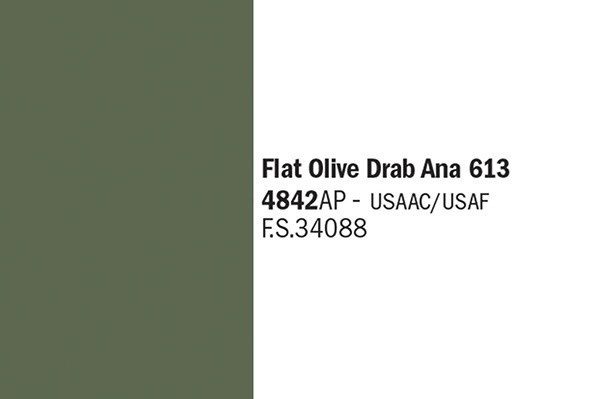 ITALERI Flat Olive Drab Ana 613 i gruppen SPORT, FRITID & HOBBY / Hobby / Hobbyfarver / Italeri / Vandbaseret hos TP E-commerce Nordic AB (A06180)