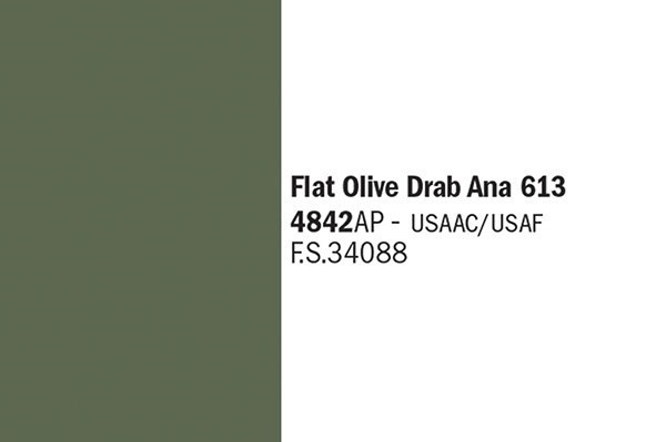 Italeri Flat Olive Drab Ana 613, 20 ml i gruppen SPORT, FRITID & HOBBY / Hobby / Hobbyfarver / Italeri / Vandbaseret hos TP E-commerce Nordic AB (A06180)