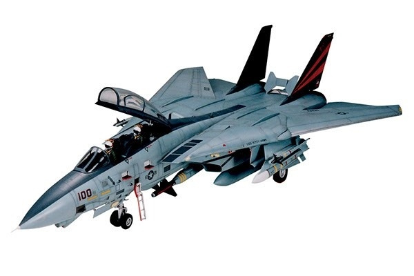 TAMIYA 1/32 TOMCAT F-14A BLACK KNIGHTS i gruppen SPORT, FRITID & HOBBY / Hobby / Plastik modeller / Fly & Helikoptere hos TP E-commerce Nordic AB (A06196)