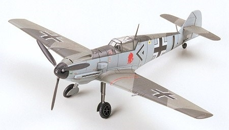 Tamiya 1/72 MESSERSCHMITT BF109 E3 i gruppen SPORT, FRITID & HOBBY / Hobby / Plastik modeller / Fly & Helikoptere hos TP E-commerce Nordic AB (A06202)