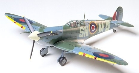 Tamiya 1/48 SPITFIRE MK VB i gruppen SPORT, FRITID & HOBBY / Hobby / Plastik modeller / Fly & Helikoptere hos TP E-commerce Nordic AB (A06210)