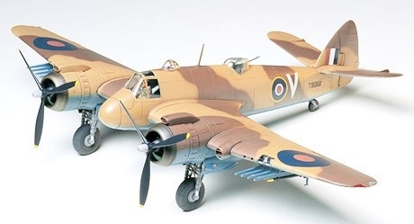 Tamiya 1/48 BRISTOL BEAUFIGHTER MKVI i gruppen SPORT, FRITID & HOBBY / Hobby / Plastik modeller / Fly & Helikoptere hos TP E-commerce Nordic AB (A06217)