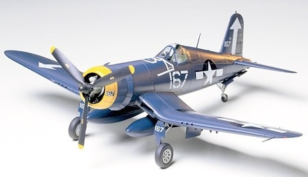 Tamiya 1/48 CORSAIR VOUGHT F4U-1D i gruppen SPORT, FRITID & HOBBY / Hobby / Plastik modeller / Fly & Helikoptere hos TP E-commerce Nordic AB (A06221)
