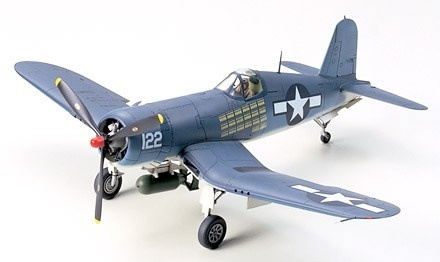 Tamiya 1/48 VOUGHT F4U-1A CORSAIR i gruppen SPORT, FRITID & HOBBY / Hobby / Plastik modeller / Fly & Helikoptere hos TP E-commerce Nordic AB (A06226)