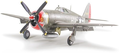 Tamiya 1/48 P-47D THUNDERBOLT i gruppen SPORT, FRITID & HOBBY / Hobby / Plastik modeller / Fly & Helikoptere hos TP E-commerce Nordic AB (A06230)